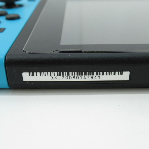実際に弊社で買取させて頂いた任天堂 Nintendo Switch/ニンテンドー スイッチ 本体 ネオンブルー/ネオンレッド HAD-S-KABAA【簡易動作確認済】の画像 4枚目