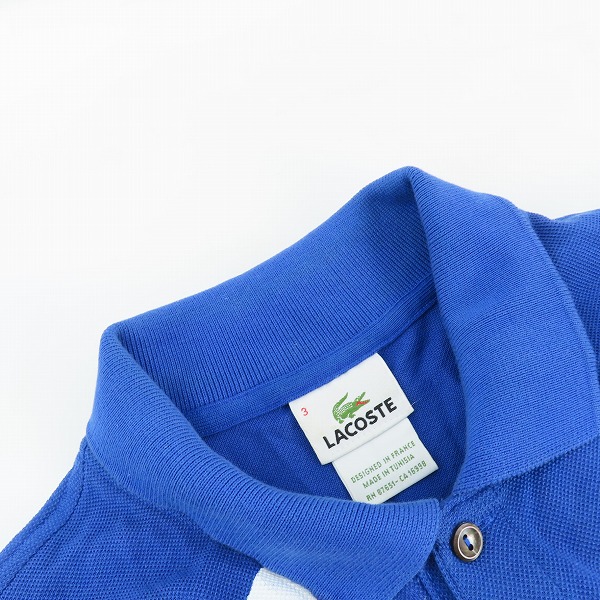 実際に弊社で買取させて頂いたLACOSTE/ラコステ 星条旗 ポロシャツ/3の画像 4枚目
