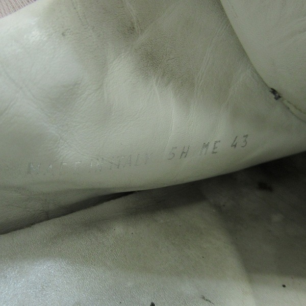 実際に弊社で買取させて頂いたDIOR HOMME/ディオールオム ジャーマントレーナー メッシュスニーカー 43の画像 5枚目