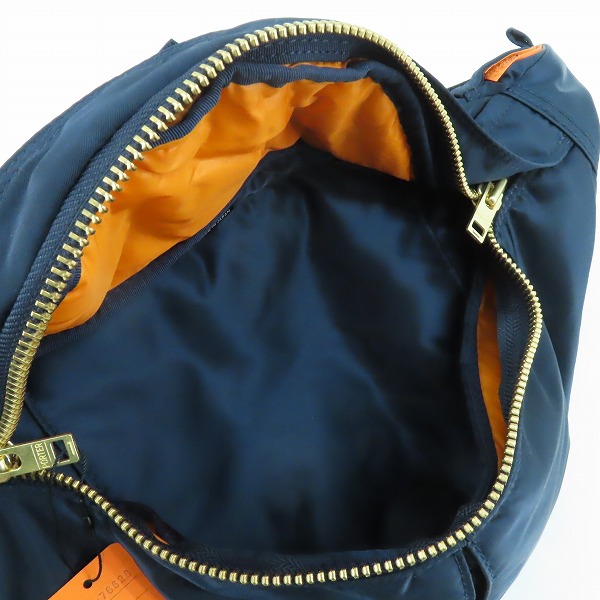 実際に弊社で買取させて頂いた(4)【未使用】PORTER/ポーター TANKER WAIST BAG (L) タンカー ウエストバッグ L アイアンブルー/622-76628の画像 3枚目