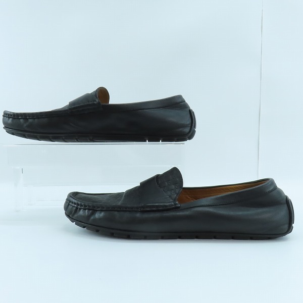 実際に弊社で買取させて頂いたGUCCI/グッチ GG柄 ドライビングシューズ/9の画像 3枚目