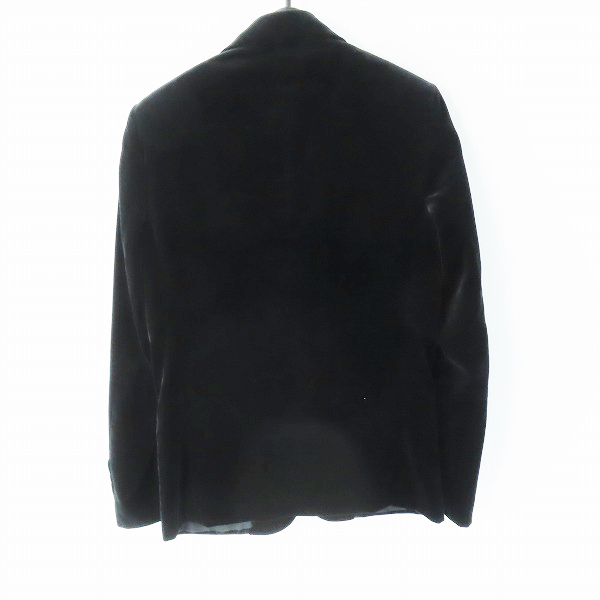 実際に弊社で買取させて頂いた【JPタグ】Dior HOMME/ディオールオム ベロア テーラードジャケット 8H3120180782 /44の画像 1枚目