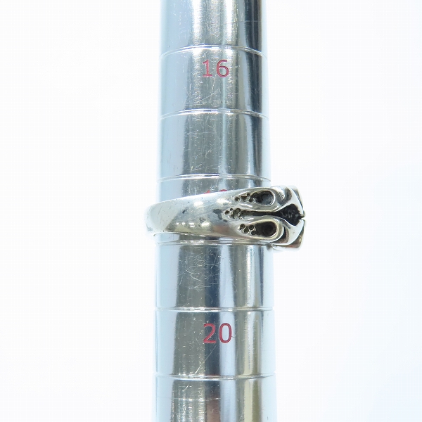 実際に弊社で買取させて頂いたLEATHERS AND TREASURES/レザーズ＆トレジャーズ Chevron Ring/シェブロンリング 18.5-19号の画像 8枚目