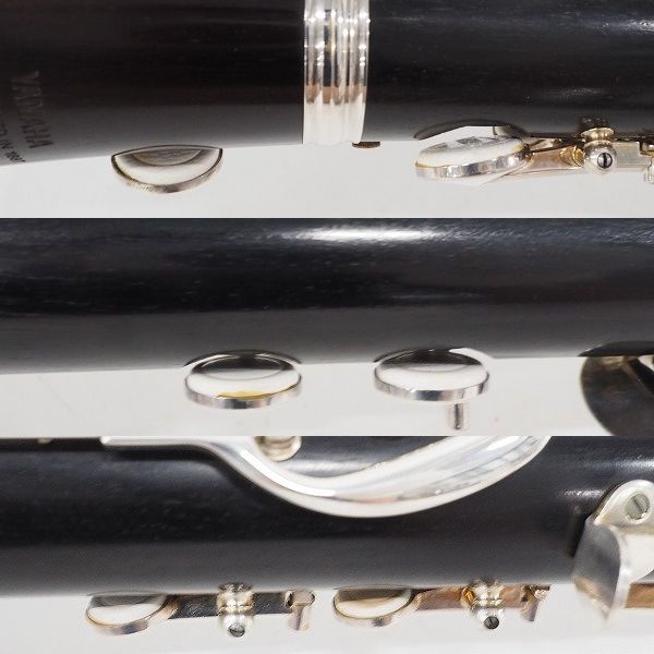 実際に弊社で買取させて頂いたYAMAHA/ヤマハ YCL-657/YCL657 German Clarinets/ドイツ クラリネットB♭管 エーラー式 ハードケース付の画像 7枚目