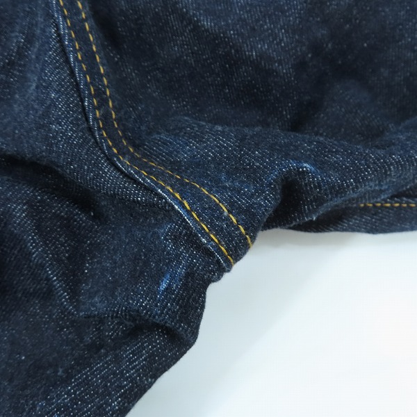 実際に弊社で買取させて頂いたLEVI'S/リーバイス 201XX 刻印555 米国製 復刻 98年製 ビッグE デニムパンツ/ジーンズ 201-0003/W34L40の画像 9枚目