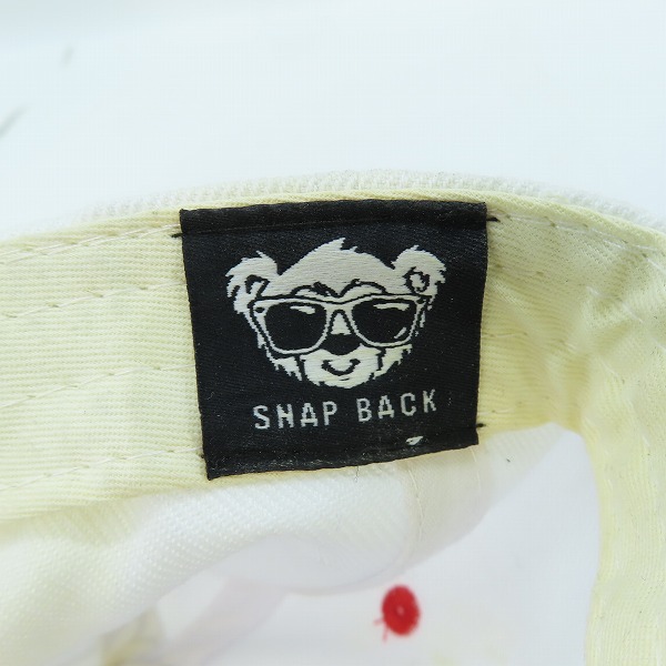 実際に弊社で買取させて頂いたJOYRICH×keith haring/ジョイリッチ×キース ヘリング 刺繍 キャップ/ONE SIZEの画像 7枚目