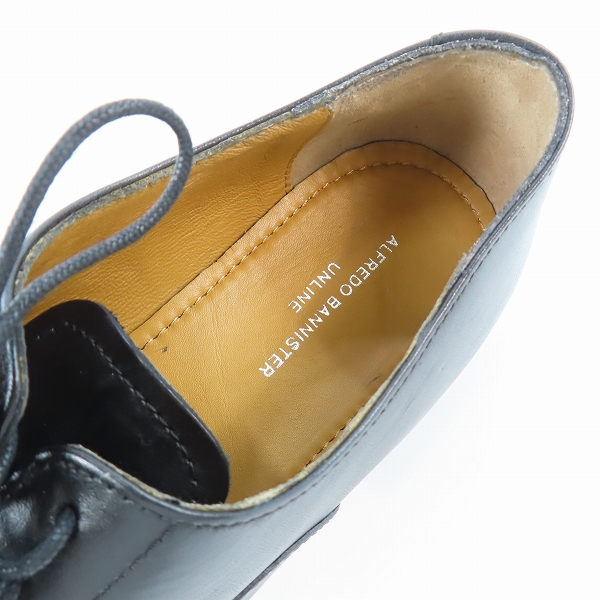 実際に弊社で買取させて頂いたUNLINE by alfredoBANNISTER/アンラインバイアルフレッドバニスター ドレスシューズ/ビジネスシューズ 45 の画像 4枚目