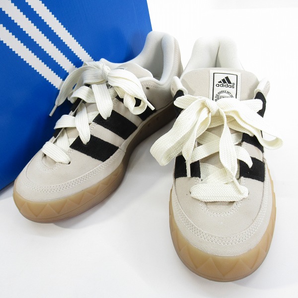 実際に弊社で買取させて頂いたadidas/アディダス Originals Adimatic "Off White アディマティック スニーカー IE2226/28の画像 0枚目