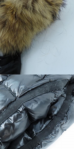 実際に弊社で買取させて頂いたMONCLER/モンクレール ARMOISE アルモワーズ ジップアップ ダウンジャケット 3209345937 15 68950/3の画像 8枚目