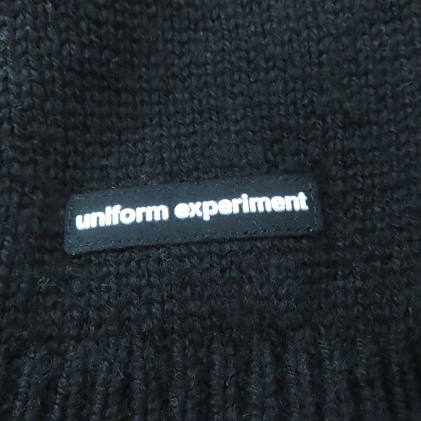 実際に弊社で買取させて頂いたuniform experiment/ユニフォームエクスペリメント RBG CREWNECK KNIT/クルーネックニット UE-232028/3の画像 3枚目