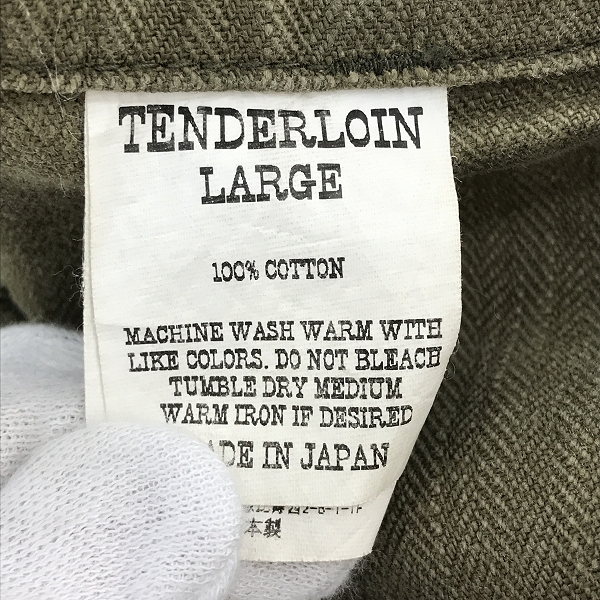 実際に弊社で買取させて頂いた TENDERLOIN/テンダーロイン DUCK PNT/ダックパンツ/Lの画像 3枚目