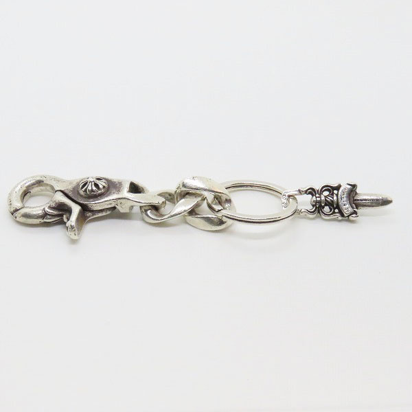 実際に弊社で買取させて頂いた【インボイス原本】CHROME HEARTS/クロムハーツ クラシックキーチェーン ショートの画像 5枚目