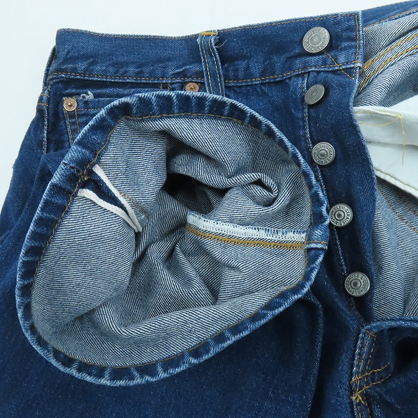 実際に弊社で買取させて頂いたLEVI'S/リーバイス 501XX 刻印555 バレンシア工場製 ビッグE デニムパンツ 紙パッチ 501-0003/31×36の画像 2枚目