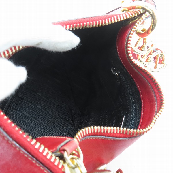 実際に弊社で買取させて頂いたPRADA/プラダ レザーショルダーバッグ 鞄の画像 3枚目