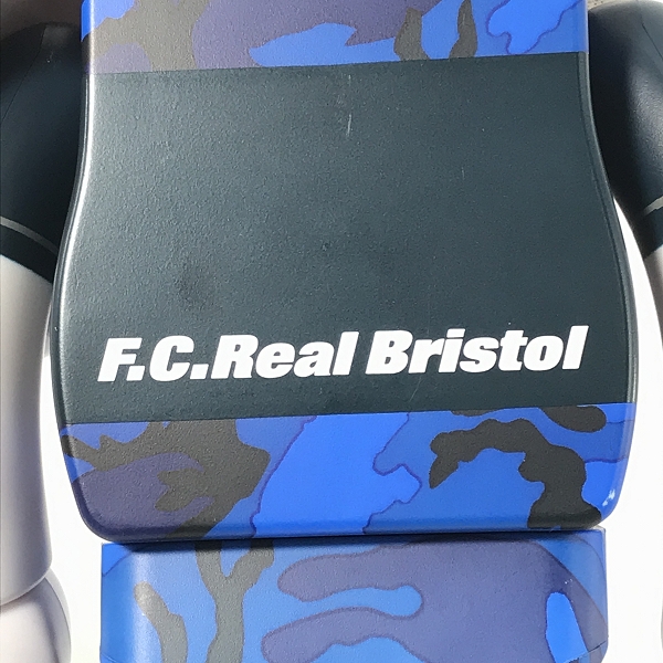実際に弊社で買取させて頂いたMEDICOM TOY/メディコムトイ BE@RBRICK/ベアブリック F.C.Real Bristol F.C.R.B.×MLB ドジャース 100%&400%の画像 4枚目