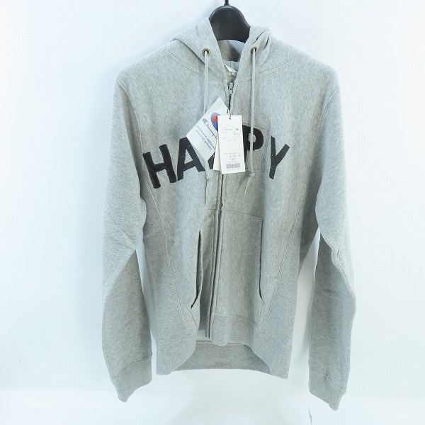 実際に弊社で買取させて頂いた【未使用】N.HOLLYWOOD×Champion/エヌハリウッド×チャンピオン REVERSE WEAVE ジップアップパーカー 911-08cs pieces /36