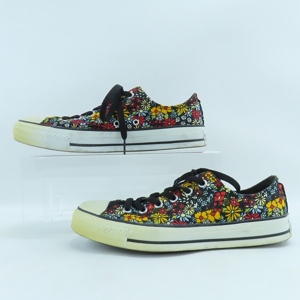 実際に弊社で買取させて頂いたCONVERSE/コンバース ALL STAR BLOOM OX/オールスター ブルーム ローカットスニーカー 1B165/26.5の画像 3枚目