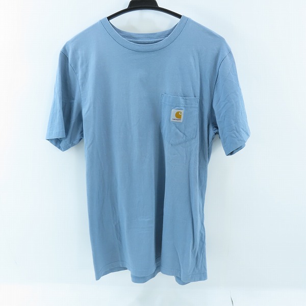 実際に弊社で買取させて頂いたCarhartt/カーハート ポケット Tシャツ ブルー/S