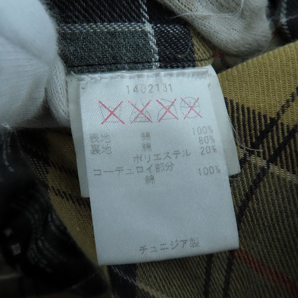実際に弊社で買取させて頂いたBarbour/バブアー INTERNATIONAL インターナショナル オイルドジャケット 1402131 の画像 7枚目