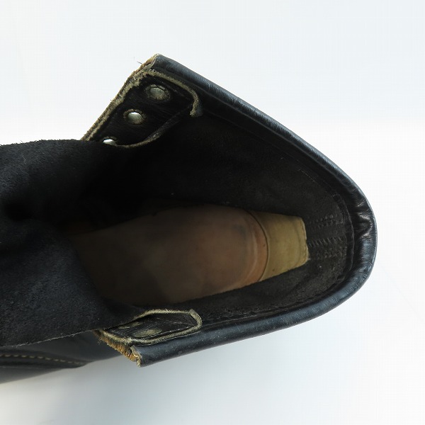 実際に弊社で買取させて頂いたRED WING/レッドウィング 羽タグ アイリッシュセッター モックトゥ レザー ブーツ/10EEの画像 4枚目