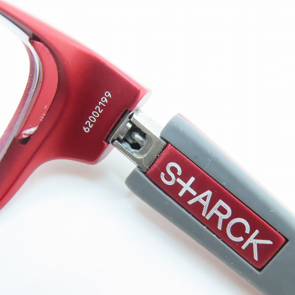 実際に弊社で買取させて頂いたalain mikli×STARCK EYES/アランミクリ×スタルクアイズ ALUX アルミ合金 メタルフレーム 眼鏡/メガネ/アイウェア P0601.09の画像 9枚目