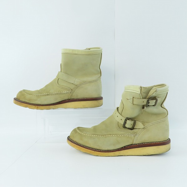 実際に弊社で買取させて頂いたCHIPPEWA/チペワ ショート モック エンジニア ブーツ 97875/10Eの画像 3枚目