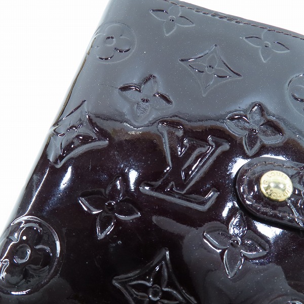 実際に弊社で買取させて頂いたLOUIS VUITTON ルイヴィトン モノグラムヴェルニ アジェンダPM 6穴式 手帳 R21026 の画像 7枚目