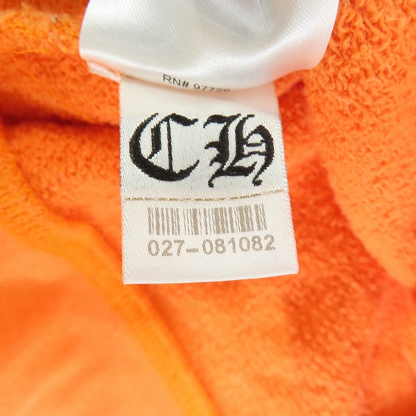 実際に弊社で買取させて頂いたCHROME HEARTS × MATTY BOY/クロムハーツ×マッティボーイ 21SS PPO LINK BUILD HD PLVR/プルオーバーフーディ/XLの画像 4枚目