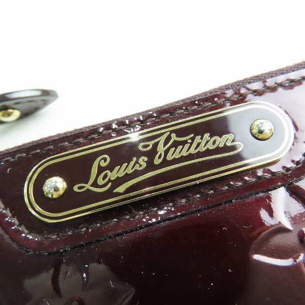 実際に弊社で買取させて頂いたLouis vuitton/ルイヴィトン ポシェットクレ 小銭入れ モノグラムヴェルニ パープル M93357の画像 3枚目