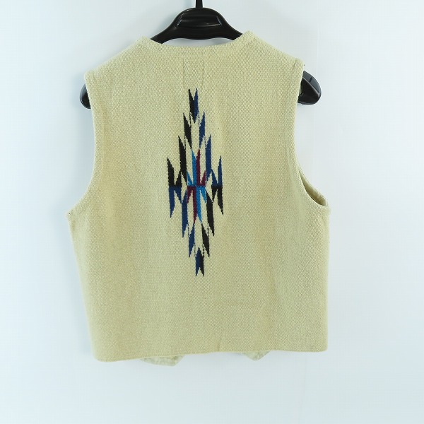 実際に弊社で買取させて頂いたORTEGA'S/オルテガ チマヨベスト アイボリー系/38の画像 1枚目