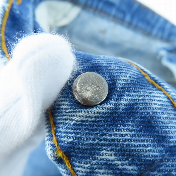 実際に弊社で買取させて頂いたLevi's/リーバイス 80s ヴィンテージ 刻印532 オレンジタブ デニムパンツ 519-0217 /W33 L33の画像 7枚目