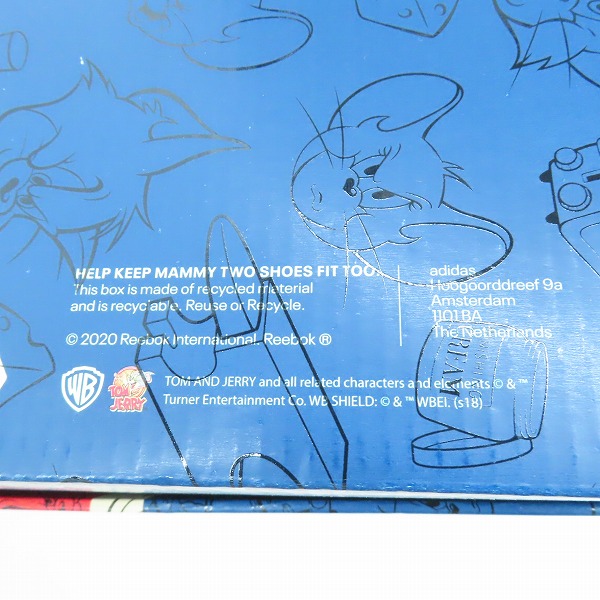 実際に弊社で買取させて頂いた【未使用】Reebok×Tom&Jerry/リーボック×トムとジェリーINSTAPUMP FURY/インスタポンプフューリー/FW4656/28.0の画像 6枚目
