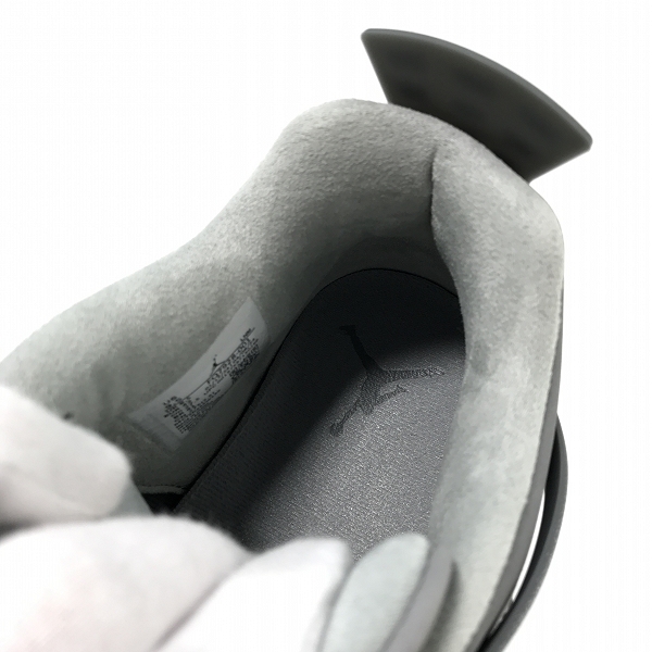 実際に弊社で買取させて頂いたNIKE/ナイキ AIR JORDAN 4 RETRO SE/エアジョーダン4 レトロ SE ウェットセメント FQ7928-001/27.5の画像 4枚目