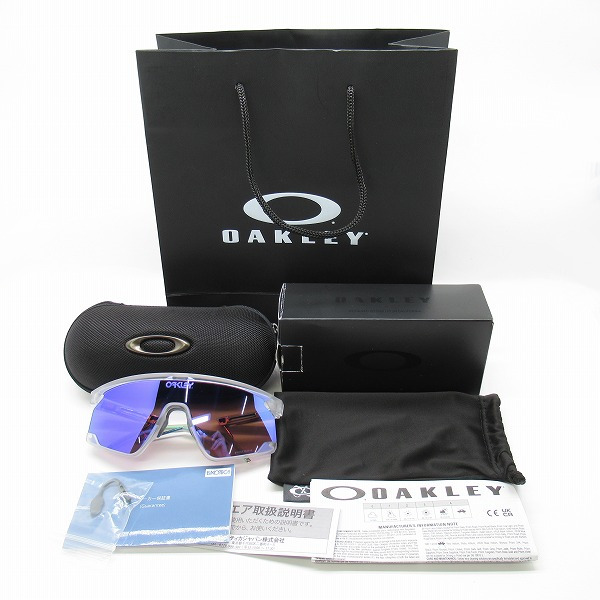 実際に弊社で買取させて頂いたOAKLEY/オークリー BXTR Metal  Matte Clear Prizm Violet OO9237-0239の画像 9枚目