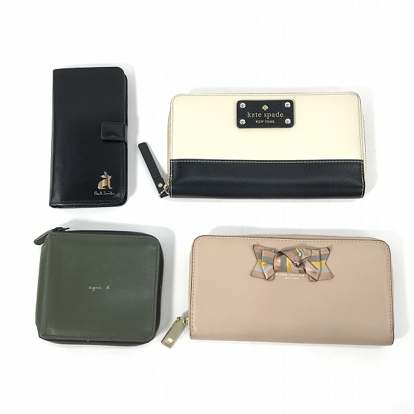 実際に弊社で買取させて頂いた【おまとめ】マークジェイコブス/ケイトスペード/アニエスベー/ポールスミス 他 財布/ウォレット/携帯ケース 等の画像 1枚目
