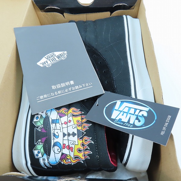 実際に弊社で買取させて頂いた【未使用】VANS/バンズ V38CL RETORP SK8-HI/スケートハイ ハイカットスニーカー 485951-0001/26.5の画像 7枚目