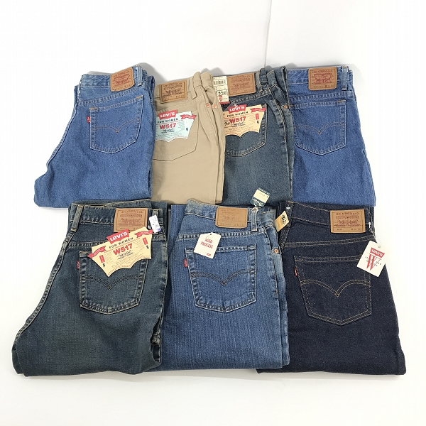 実際に弊社で買取させて頂いた【おまとめ/未使用含む】LEVI'S/リーバイス W 508/517/511/518 デニムパンツ/ジーンズ 32/33