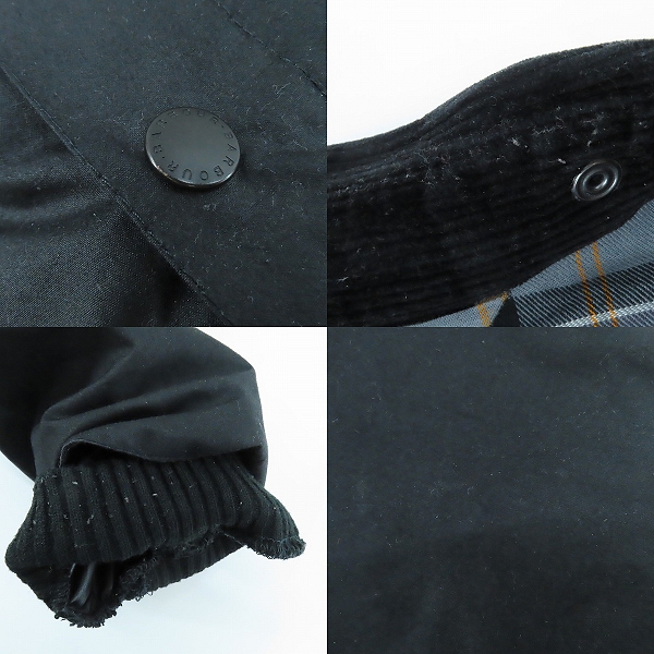 実際に弊社で買取させて頂いたBarbour/バブアー CLASSIC BEDALE WAX JACKET 222MWX0018/44の画像 9枚目