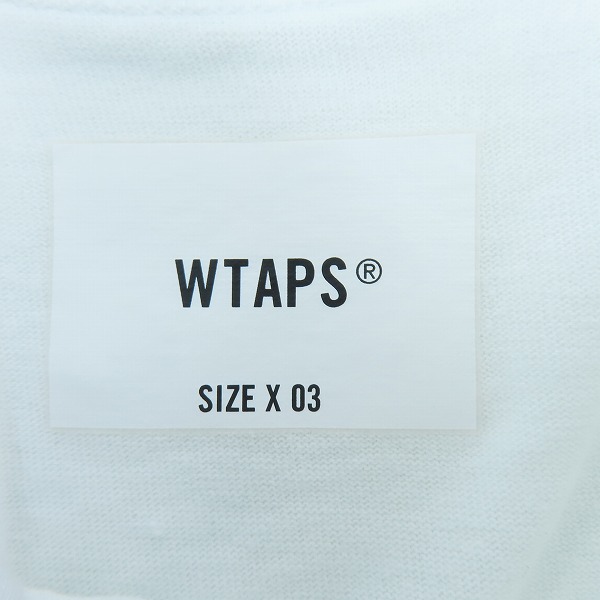 実際に弊社で買取させて頂いたWTAPS/ダブルタップス 24SS OBJ 05 / SS / COTTON. BOB Tシャツ241ATDT-CSM30/03の画像 2枚目