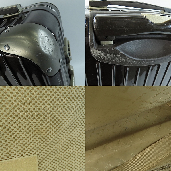 実際に弊社で買取させて頂いたRIMOWA/リモワ Lufthansa/ルフトハンザ エアーライト 2輪 899.25/33Lの画像 9枚目