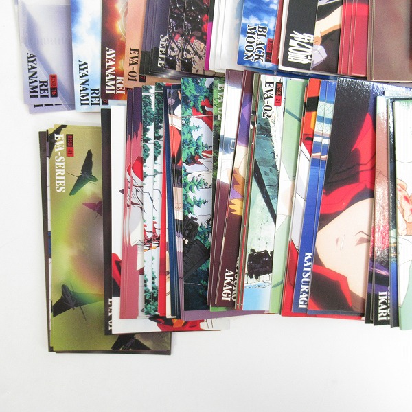 実際に弊社で買取させて頂いた【おまとめ】バンダイ/セガ カードダスマスターズワイド 新世紀エヴァンゲリオン 初版の画像 6枚目