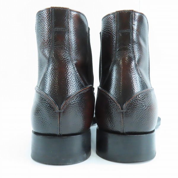 実際に弊社で買取させて頂いたPRADA/プラダ サイドゴア レザーブーツ/7の画像 1枚目