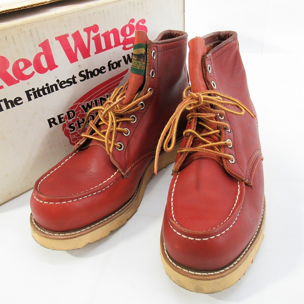 実際に弊社で買取させて頂いたRED WING/レッドウィング 半円犬タグ アイリュッシュセッターブーツ 875/7.5E