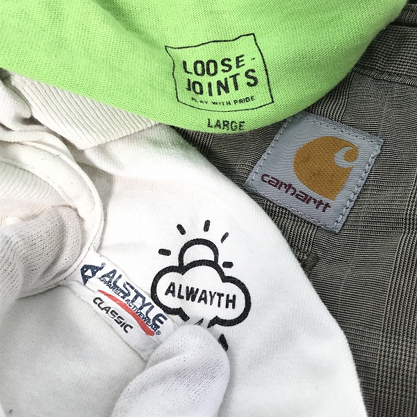 実際に弊社で買取させて頂いた【おまとめ】Alwayth/オルウェイス LOOSE JOINTS/ルーズジョインツ Carhartt/カーハート パンツ/Tシャツの画像 2枚目