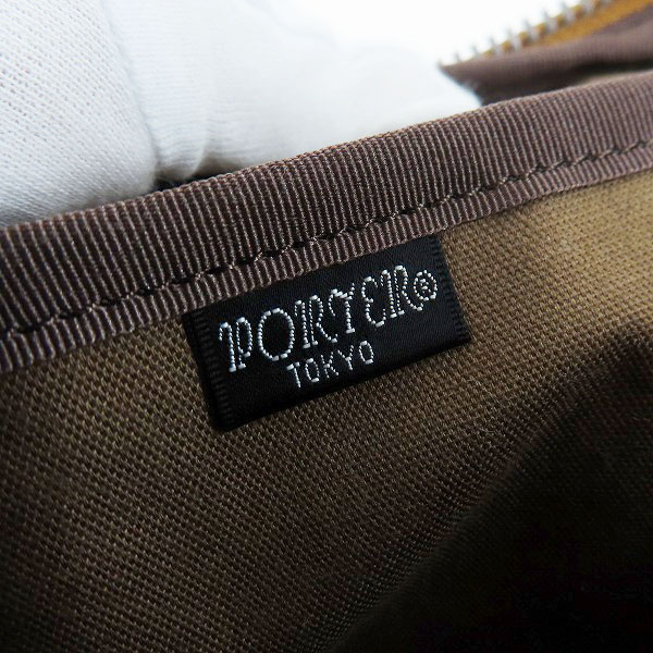 実際に弊社で買取させて頂いたPORTER/ポーター FREE STYLE/フリースタイル ショルダーバッグ キャメル 707-07144の画像 6枚目