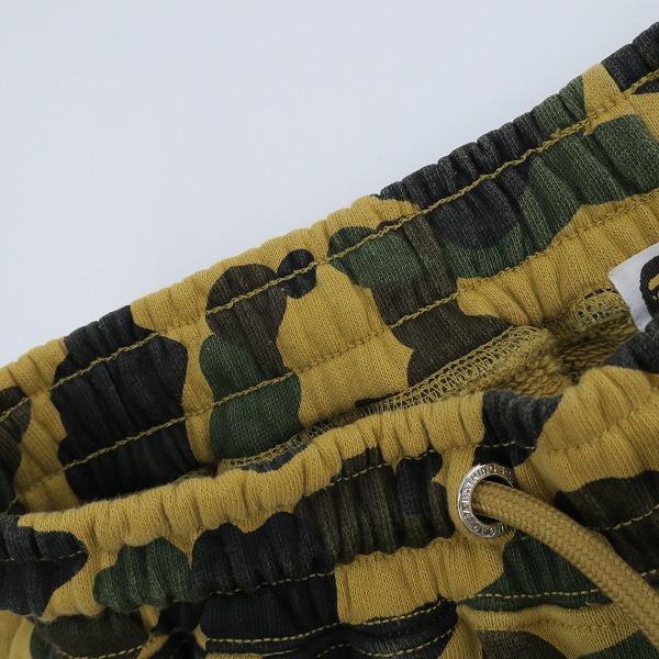 実際に弊社で買取させて頂いたA BATHING APE/アベイシングエイプ 6-Pocket Sweatshort/スウェットショーツ 001spk301308m/Sの画像 7枚目