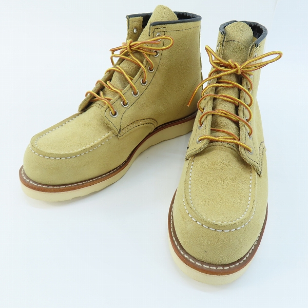 実際に弊社で買取させて頂いたRED WING/レッドウィング 犬タグ アイリッシュセッター モックトゥ 8173/9.5E