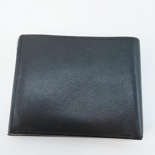 実際に弊社で買取させて頂いたCartier/カルティエ 二つ折り 財布 ブラックの画像 1枚目