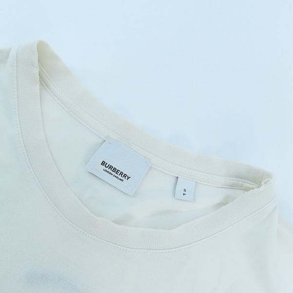 実際に弊社で買取させて頂いた【JPタグ】BURBERRY LONDON/バーバリーロンドン  ラバーロゴ 半袖Tシャツ 8028945/Sの画像 6枚目