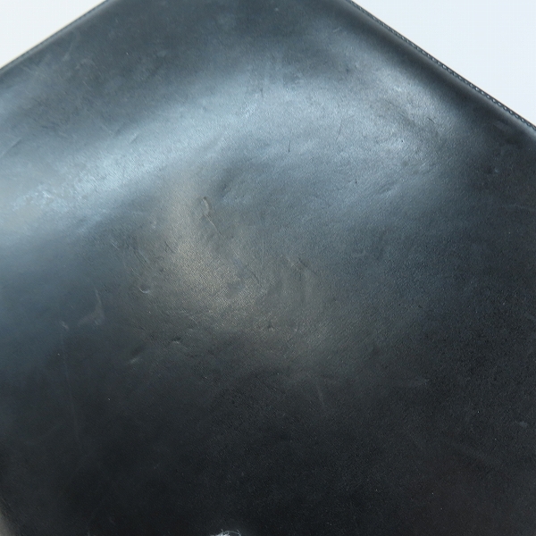 実際に弊社で買取させて頂いたSAINT LAURENT/サンローラン ラウンドジップ クラッチバッグの画像 6枚目